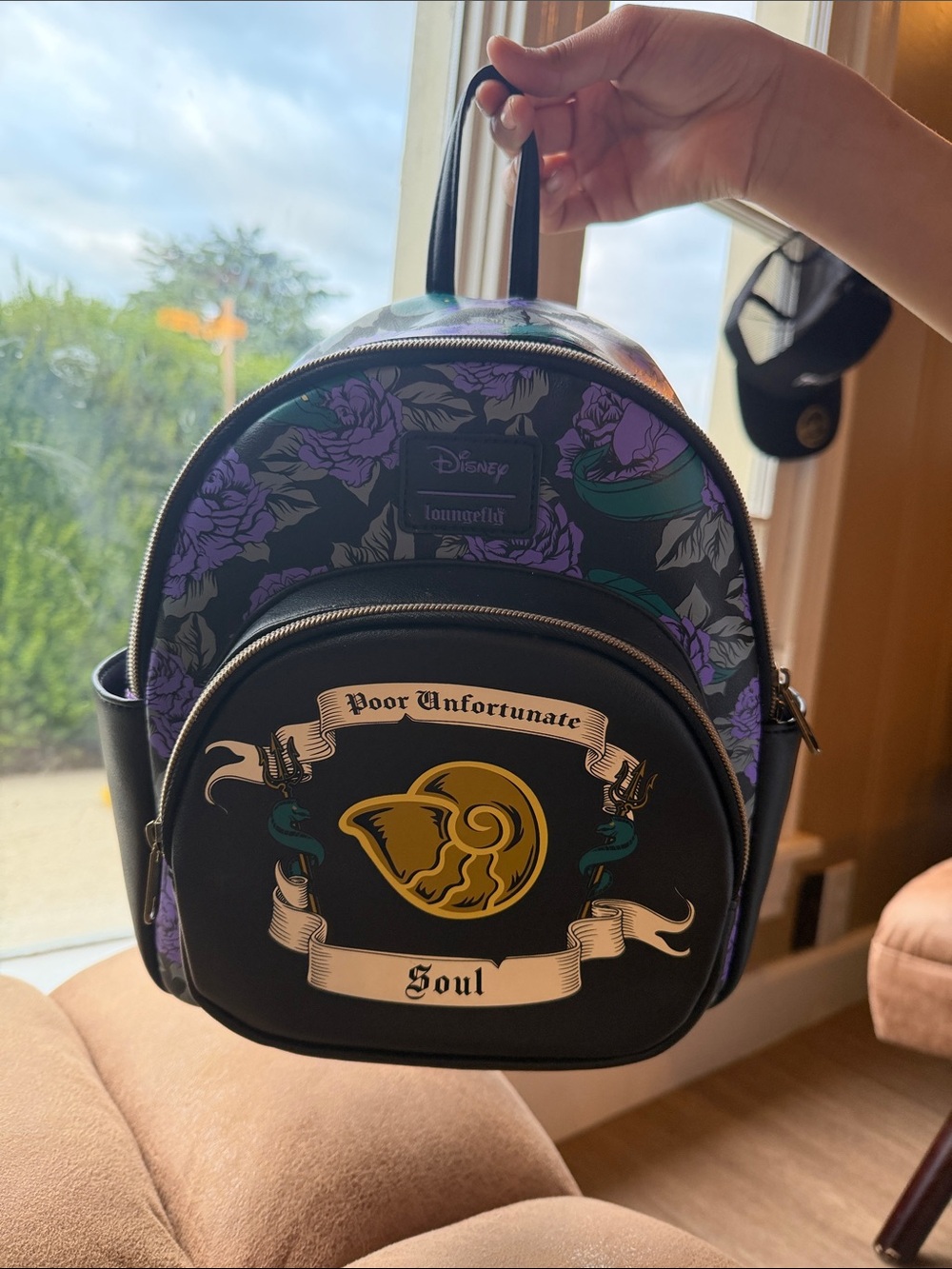 Disney ‘Poor Unfortunate Soul’ from The Little Mermaid 🧜🏾‍♀️ Backpack 🎒